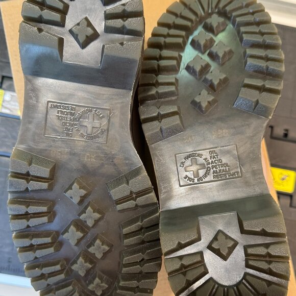 Leather Platform T-Bar Dr. Martens - Picture 6 of 9